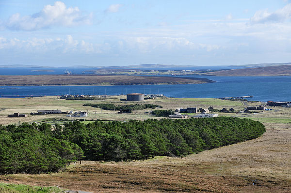 View Over Lyness and Scapa Flow