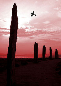 Spitfire and Ring of Brodgar