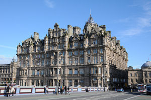 The North British or Balmoral Hotel