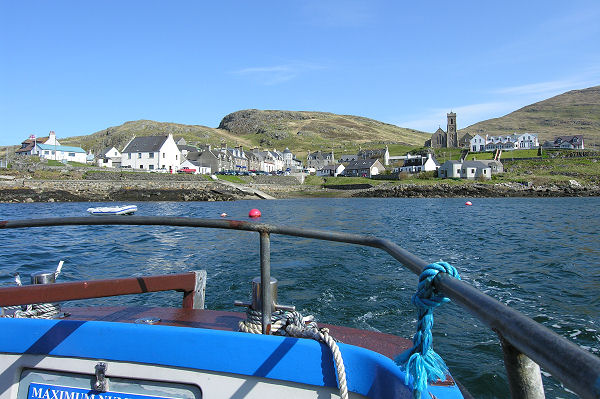 Castlebay on Barra in the Western Isles