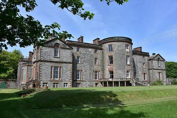 The East Face of Galloway House