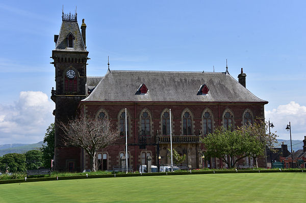 The County Buildings and Town Hall in Wigtown