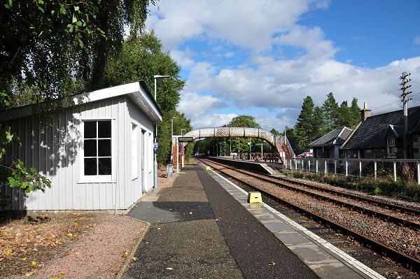 The Railway Station at Lairg