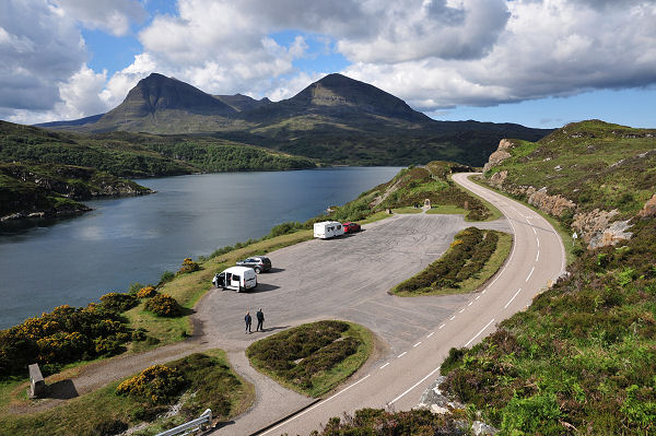 Kylesku and the View of Quinag